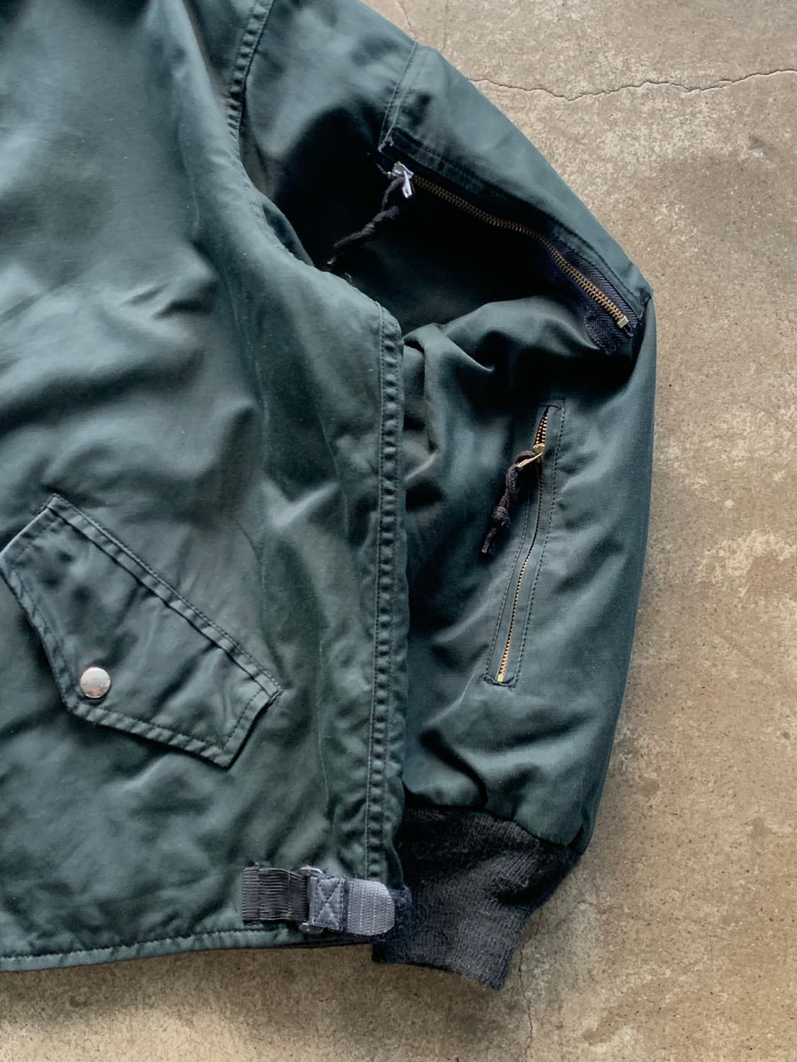 80s 왕립 캐나다 공군(RCAF) 초기형 타입3 플라이트 자켓 상품이미지4