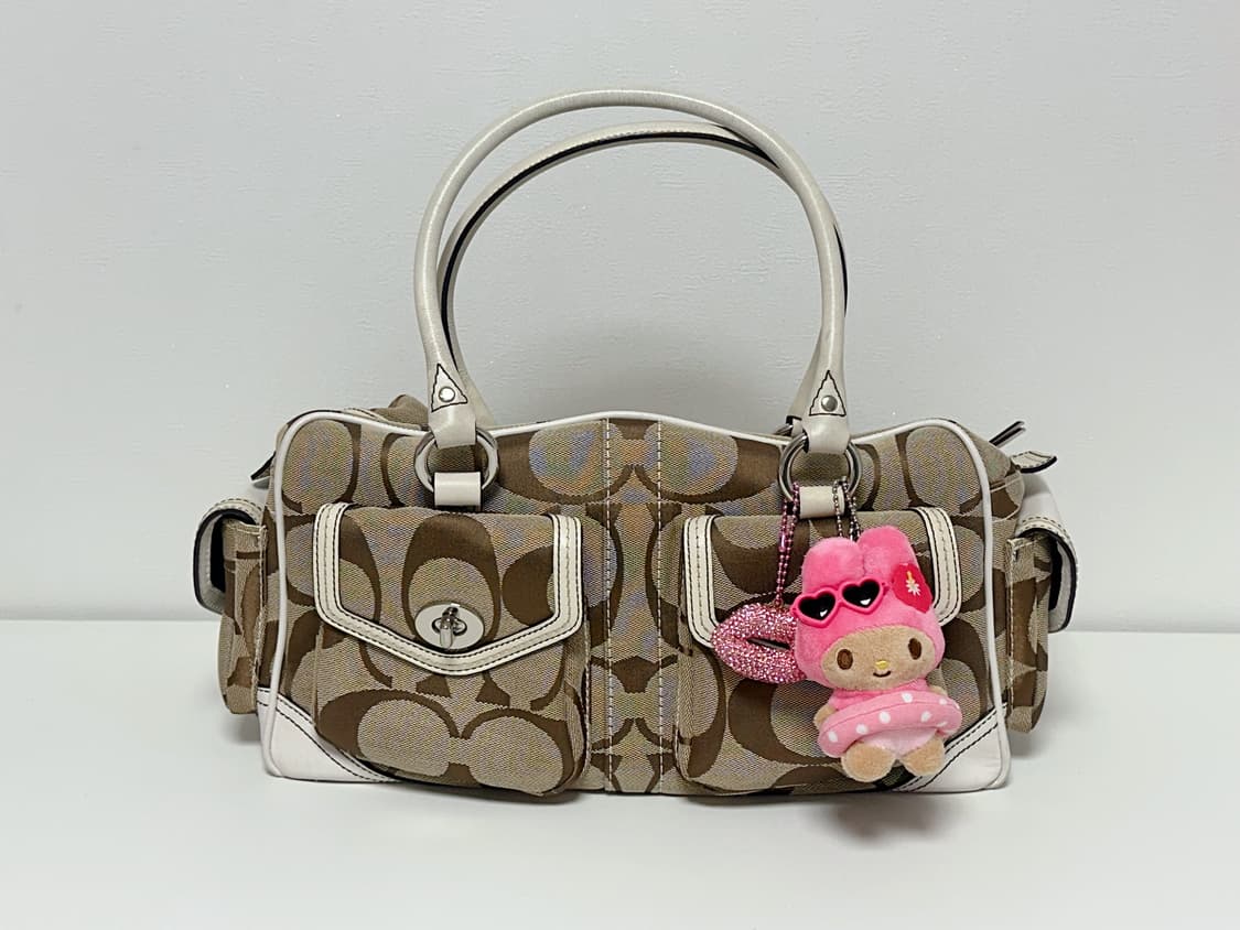 코치 아웃포켓 보스턴백 토트백 상품이미지1