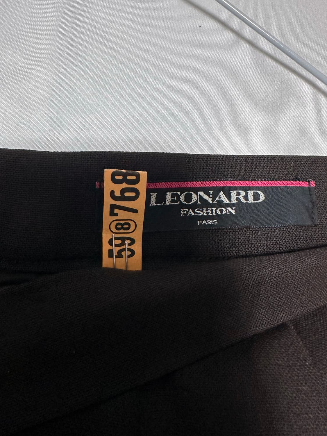 레오나드(레오날드) 울 미디 스커트 상품이미지4