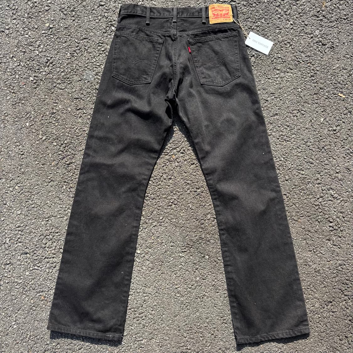 리바이스 517 블랙 부츠컷 상품이미지5