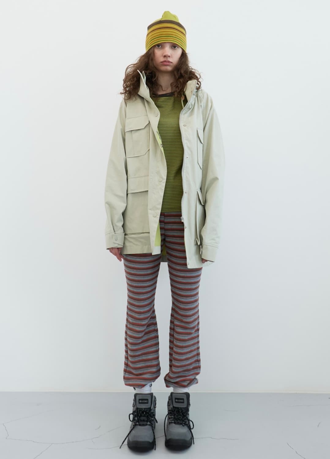 엔조블루스 클럼피 슬림 밴딩 부츠컷 팬츠 상품이미지2