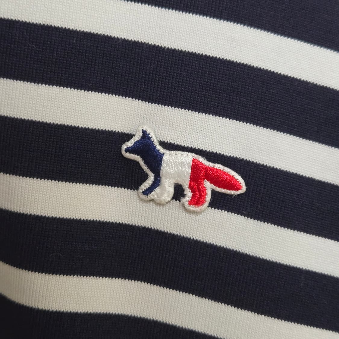 메종키츠네 스트라이프 티셔츠 / 여성 티셔츠 / 여성 긴팔티셔츠  상품이미지4