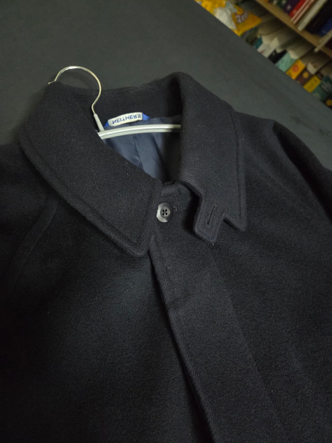 네이더스 하프 울 발마칸 블루종코트 4사이즈(100-105) 상품이미지2