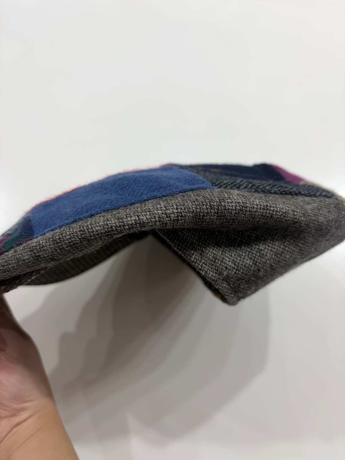 도네갈 울100%  패치워크 헌팅캡 (made in Ireland) 상품이미지4
