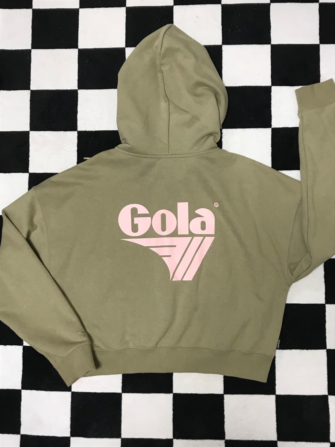 Gola 크롭 후드집업 상품이미지2