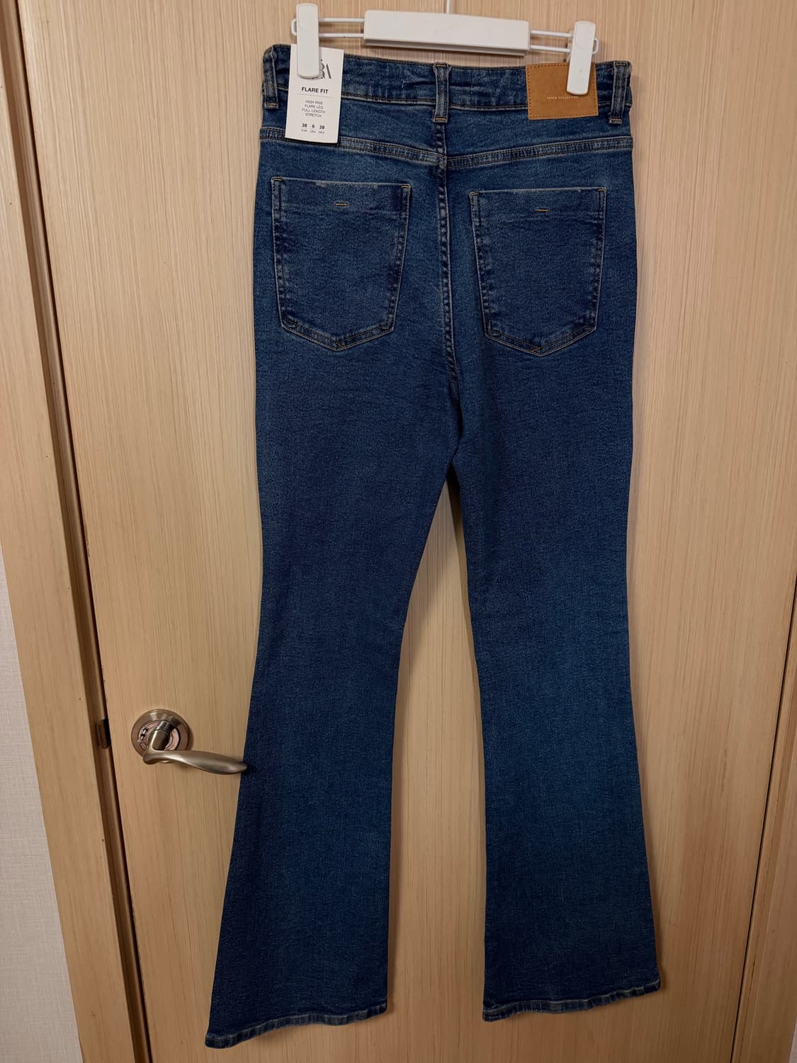 택O,28사이즈) 자라 Z1975 플레어핏 하이웨스트 청바지 부츠컷 팬츠 상품이미지6