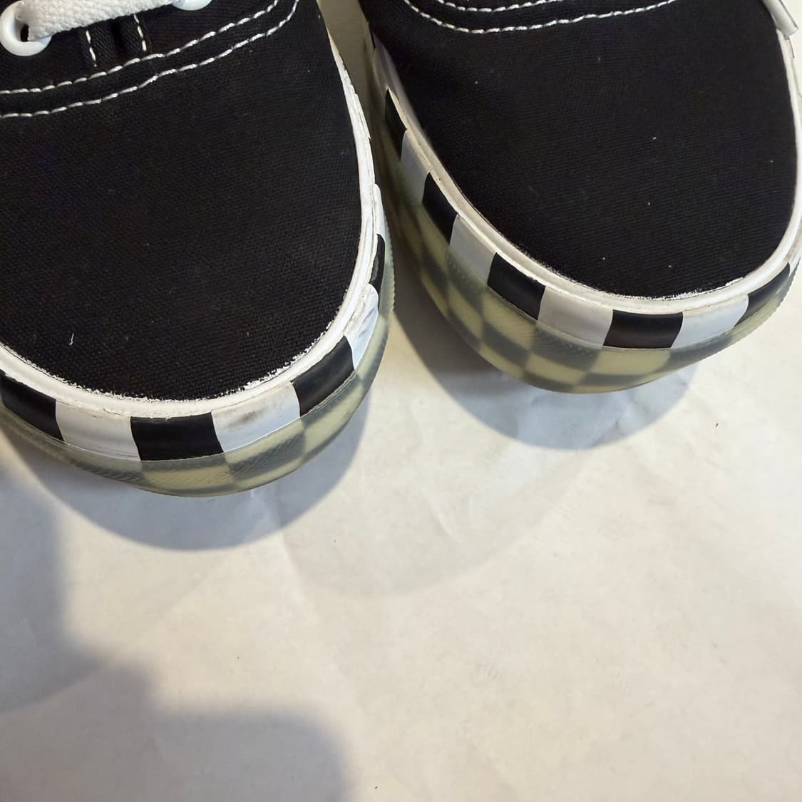 반스 어센틱 뮬 스택드 캔버스 체크  상품이미지5