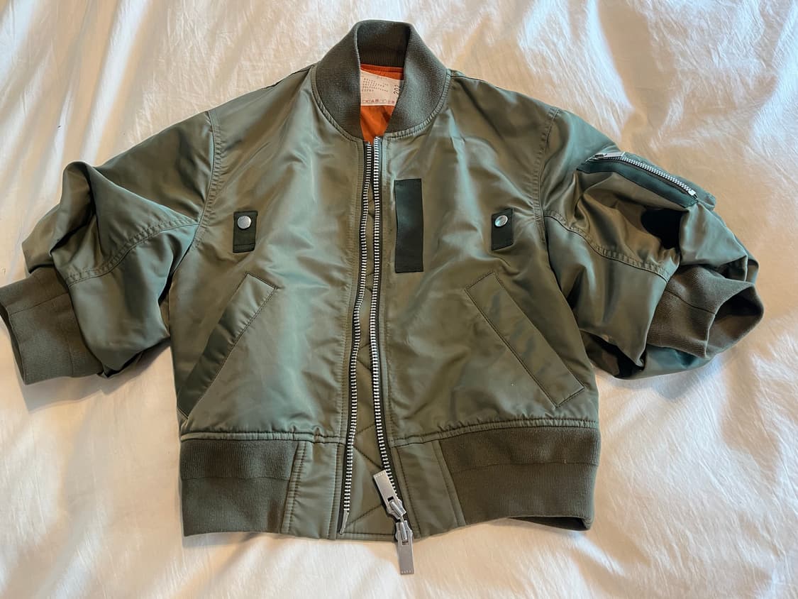 Sacai사카이 항공 퍼프쟈켓 상품이미지4