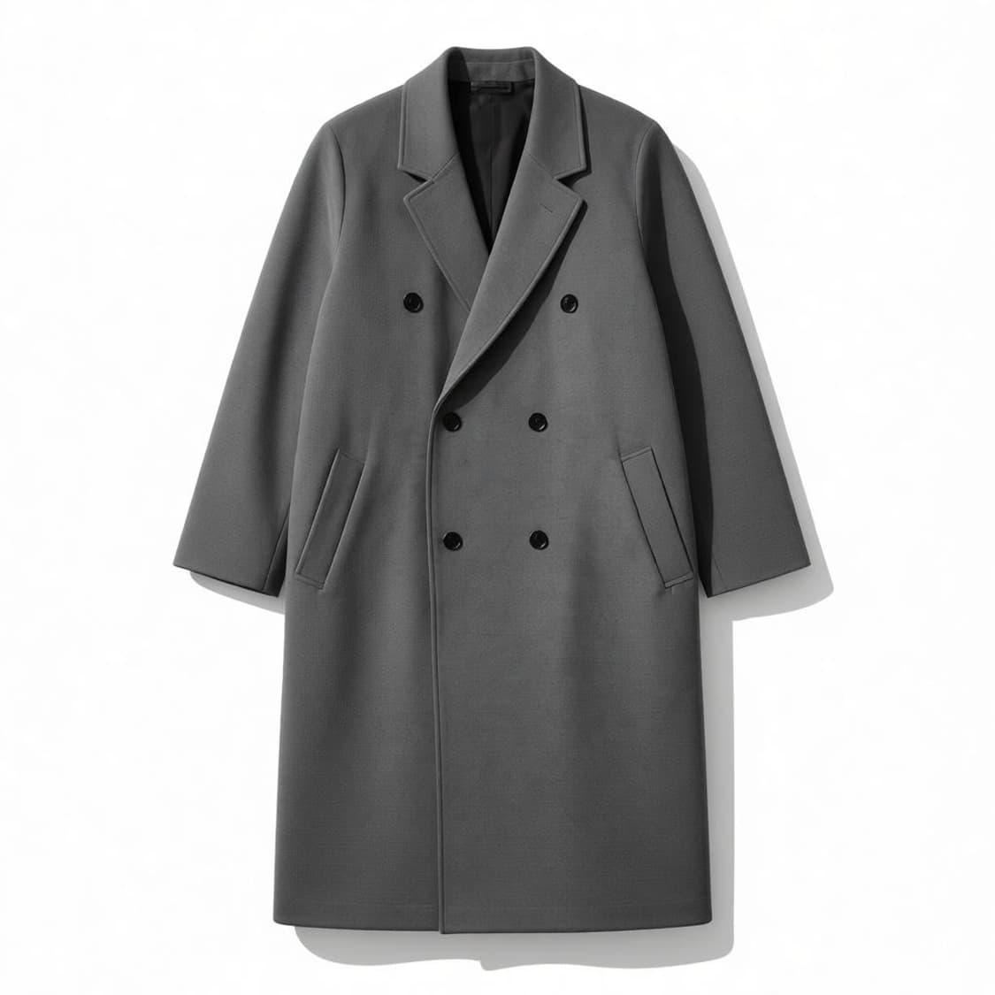 AVANDRESS 더블 코트 그레이 상품이미지1