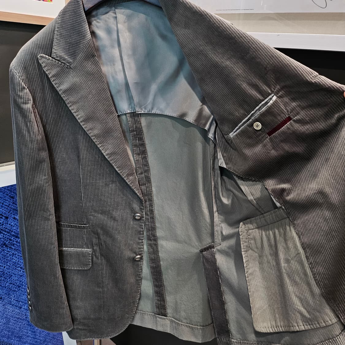 브루넬로 쿠치넬리 코듀로이 브레스티드 신상 자켓 상품이미지5