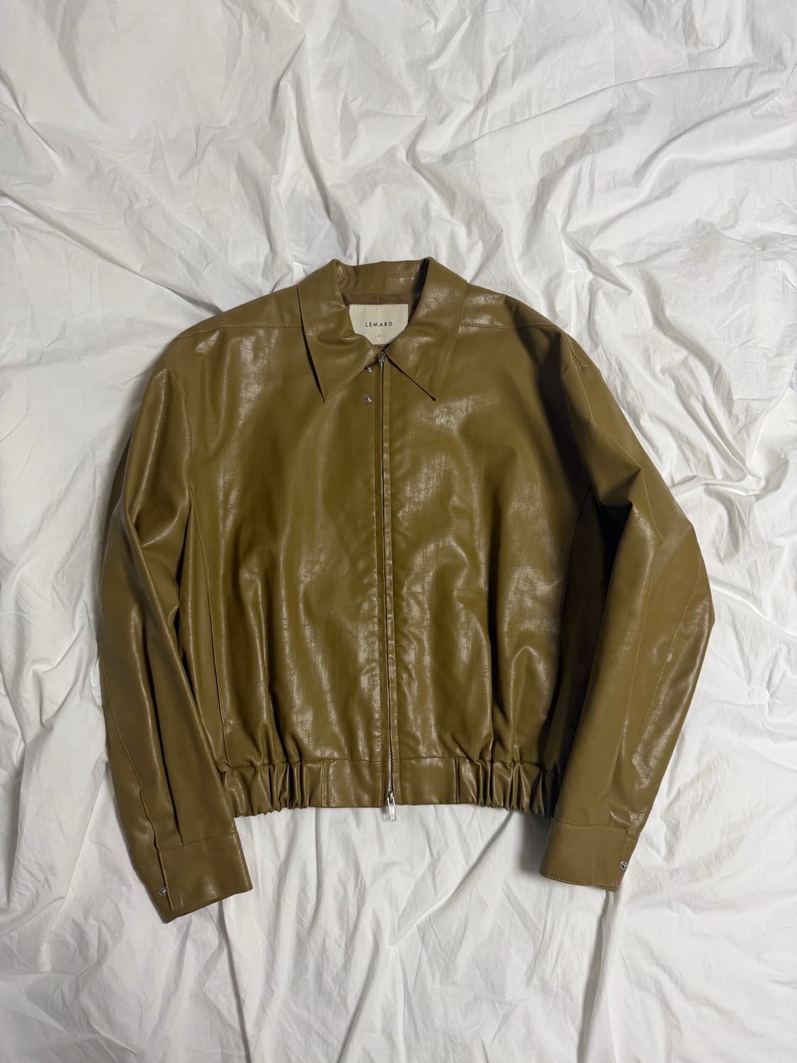 르마드 레더 자켓 상품이미지2