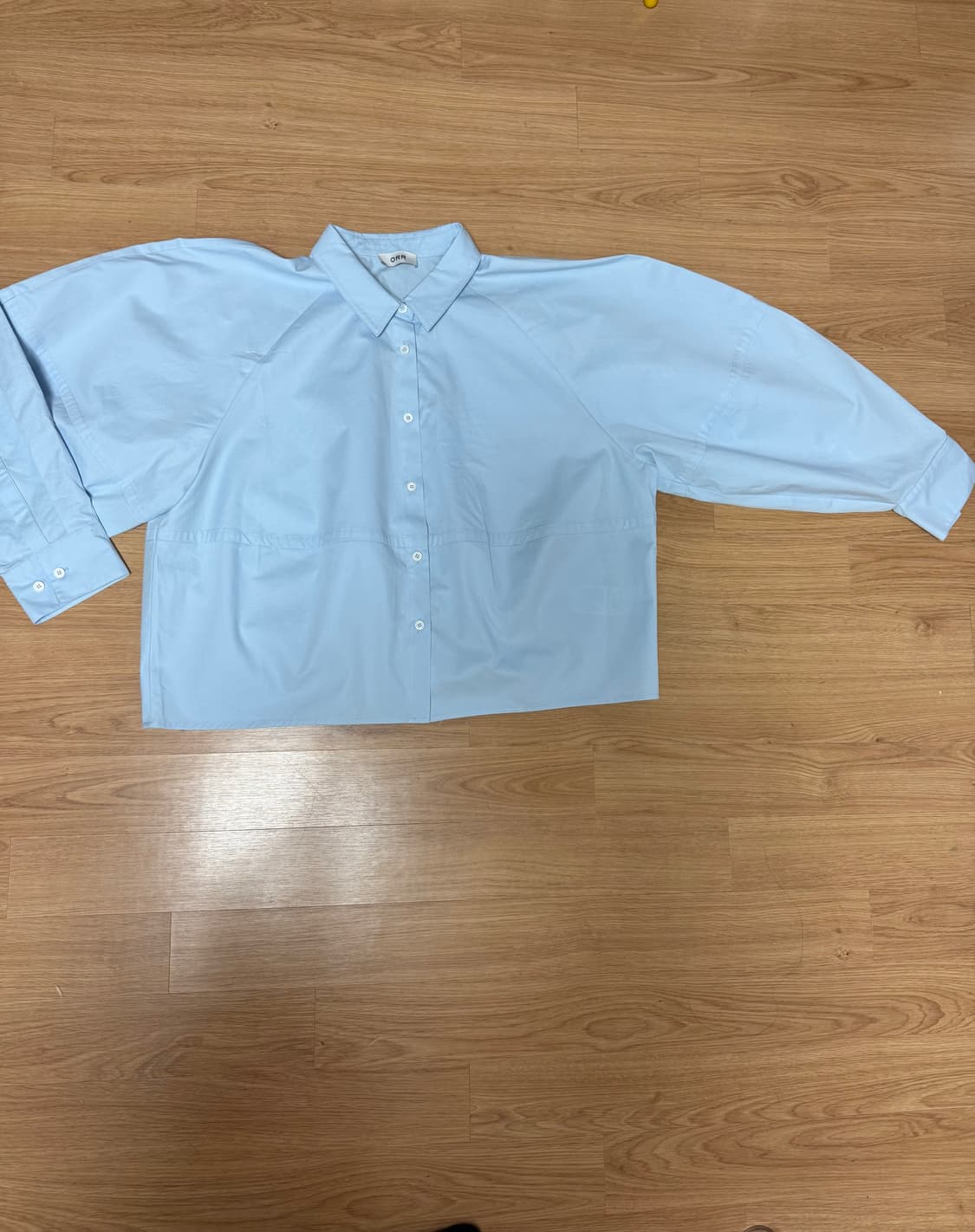오르 Orr 코튼 볼륨 셔츠 S 상품이미지8