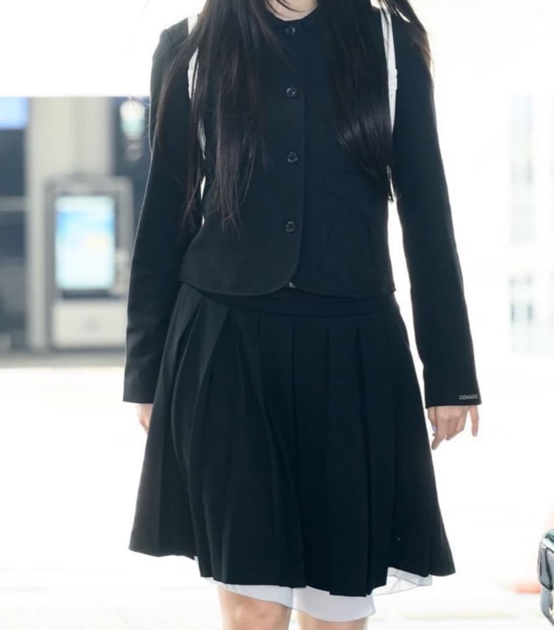 구함) 코이세이오 리본 자켓 + 플리츠스커트 셋업 블랙 구합니다 상품이미지1