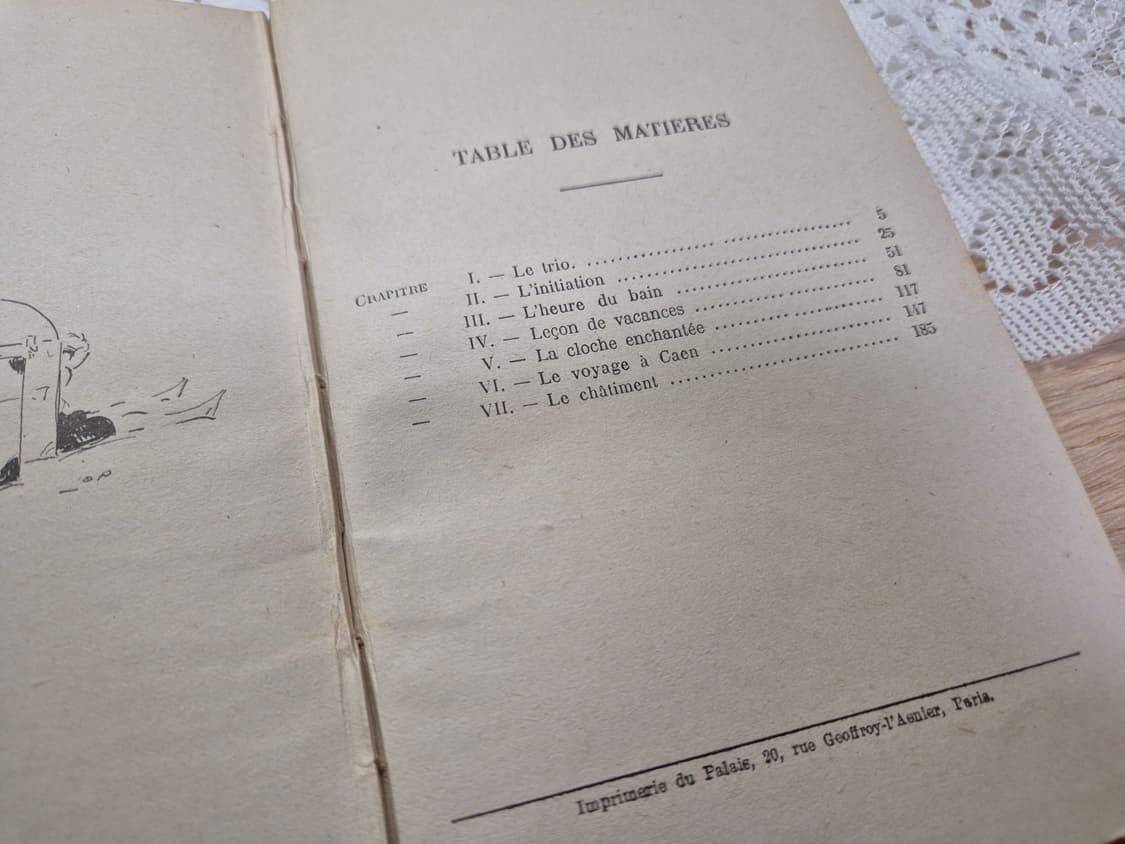 Antique 1929년 프랑스앤틱서적 상품이미지9