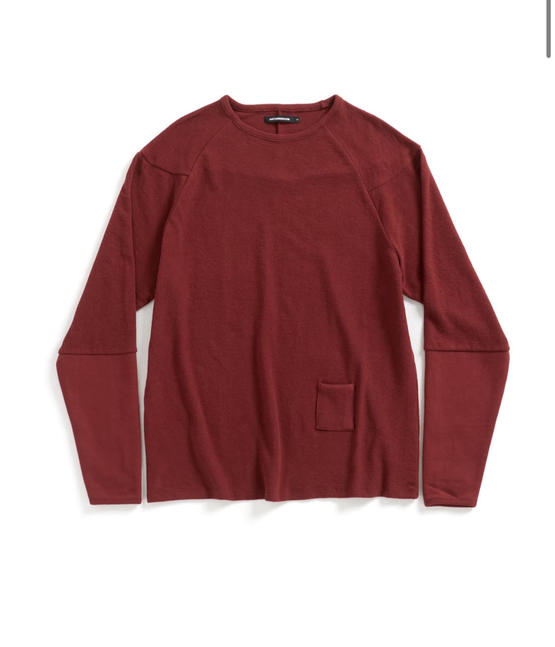 해칭룸 Incision tee dark red 3size 상품이미지1