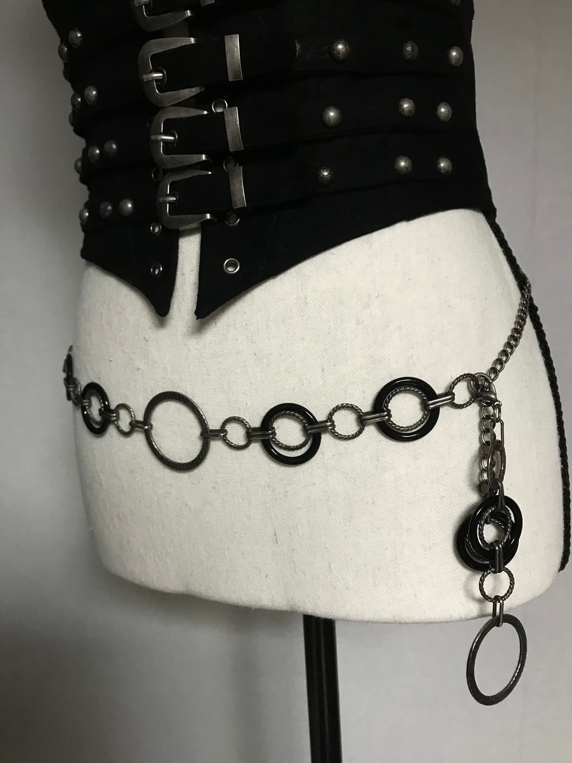 Custom Ring Chain Necklace & Waist Belt 상품이미지3