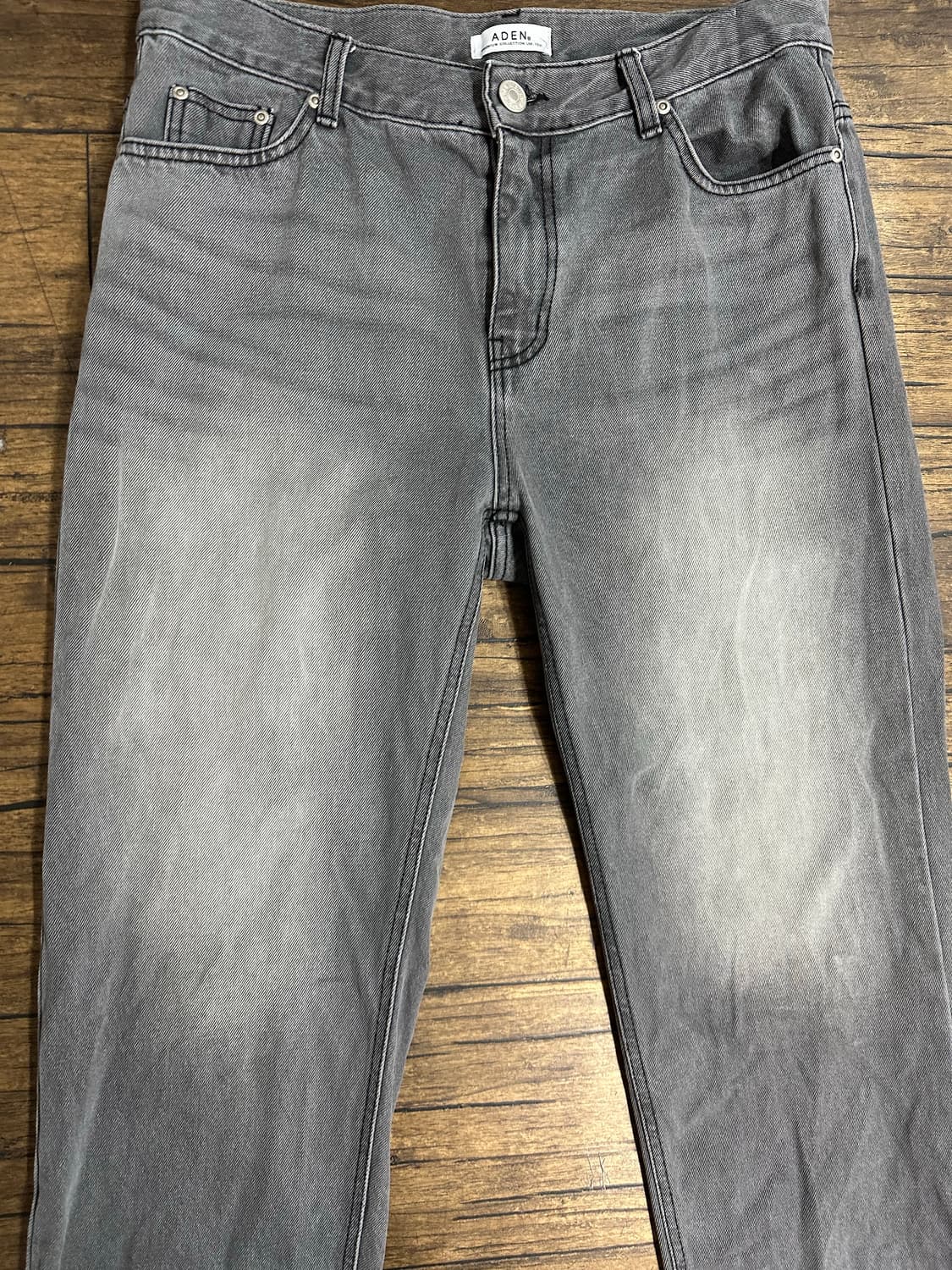 에이든 그레이 워싱 데님 팬츠 33사이즈 상품이미지2