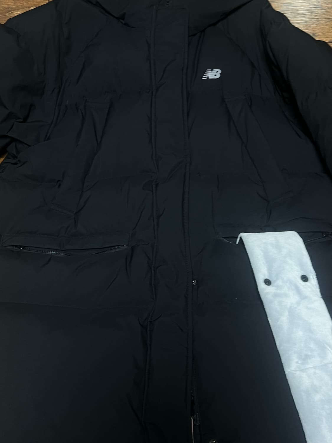 뉴발란스 여성 김연아 코쿤핏 구스 롱다운 상품이미지2