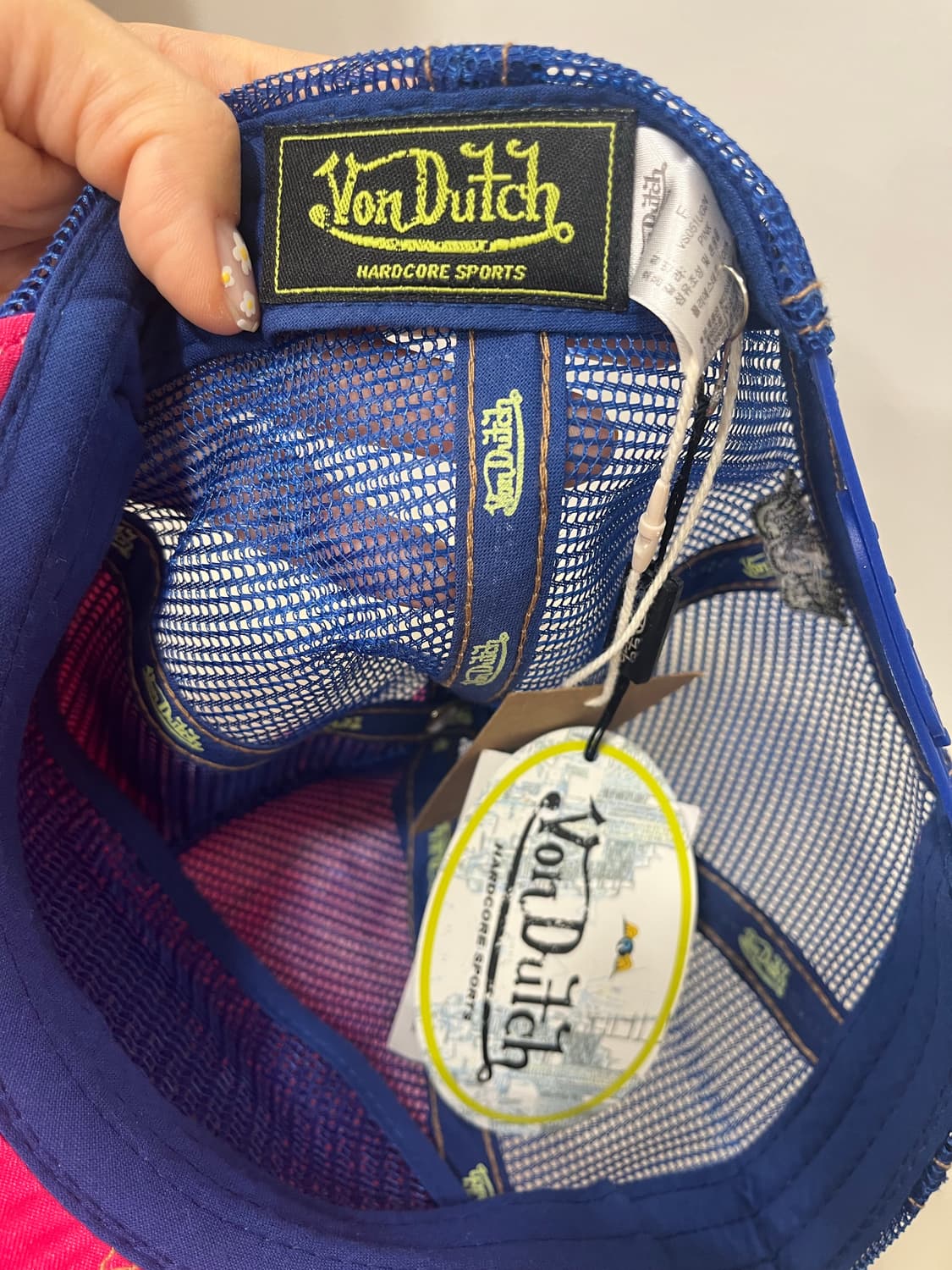 [새상품]본더치(Von Dutch) 하드코어 스포츠 퀼팅 트러커 상품이미지3