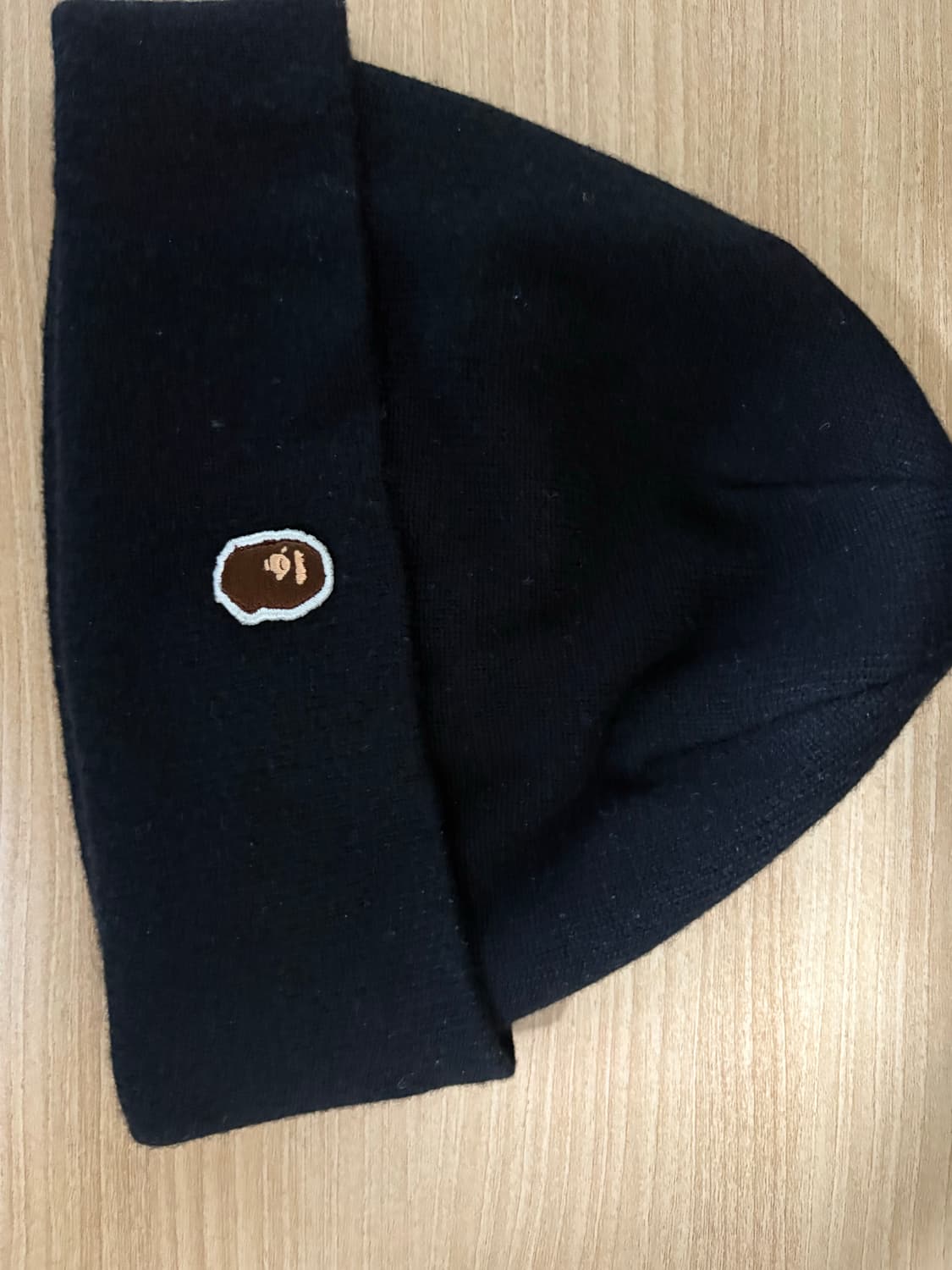 베이프 원포인트 사루 비니 블랙 상품이미지2