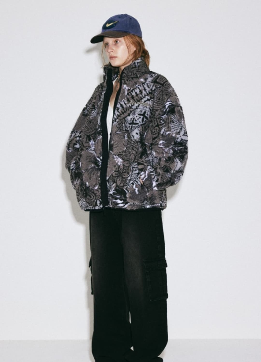 스컬프터 히비스커스 쉐르파 자켓 상품이미지2