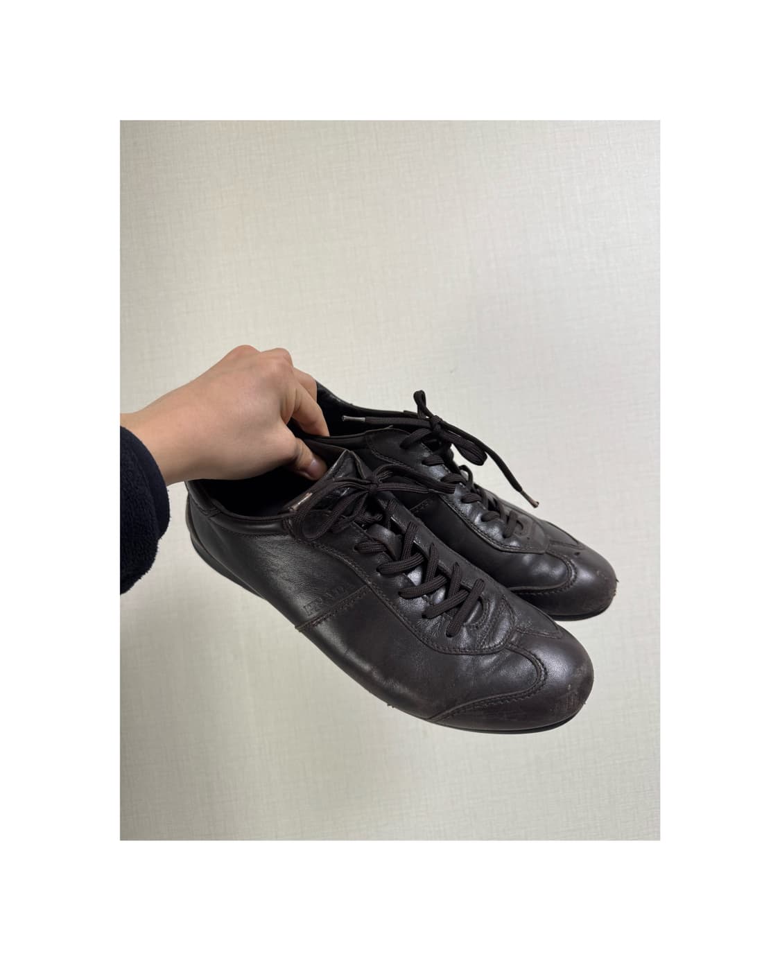 프라다 플랫 스니커즈 상품이미지1