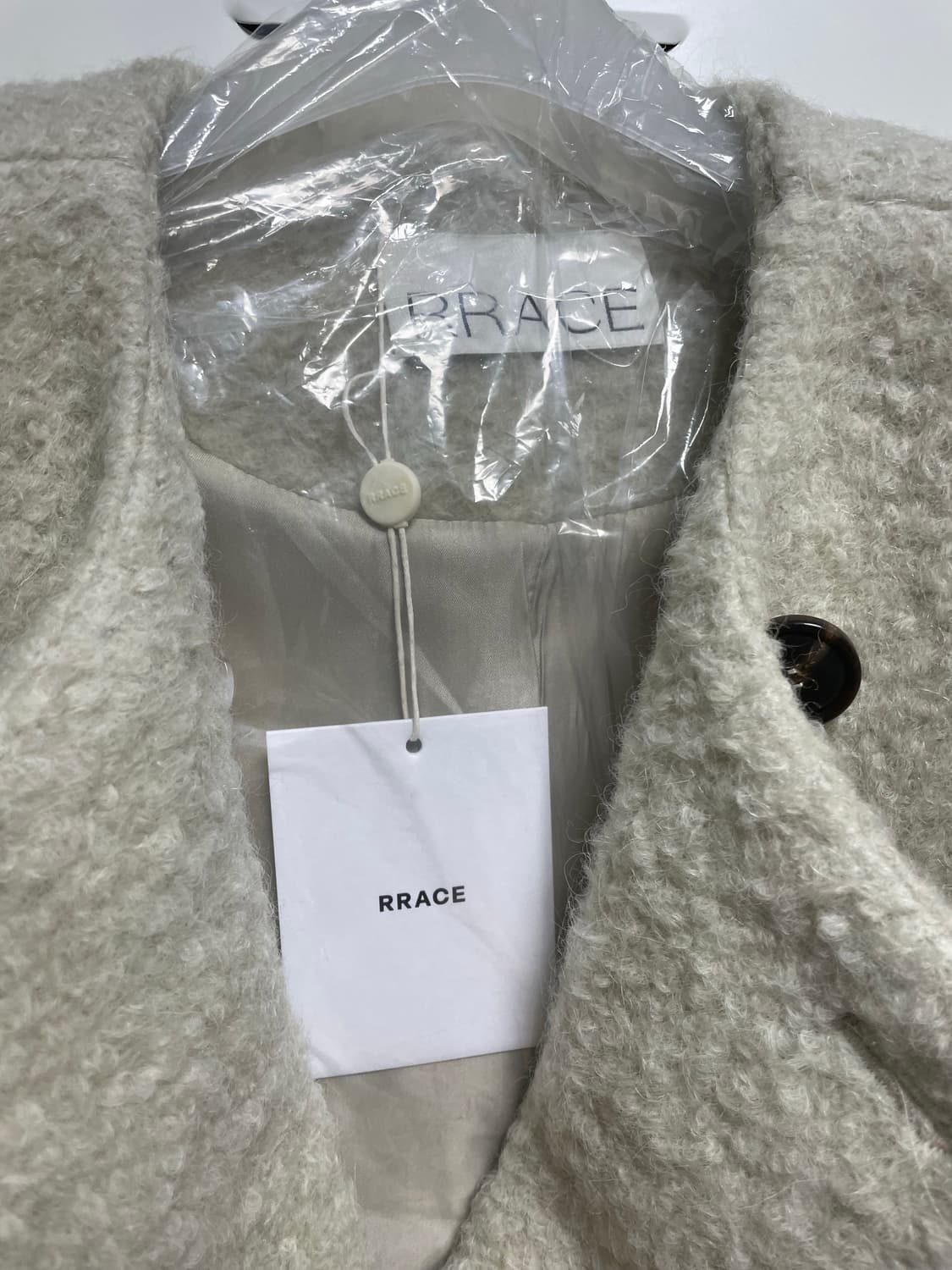 RRACE 알파카 하프코트 새상품 상품이미지2