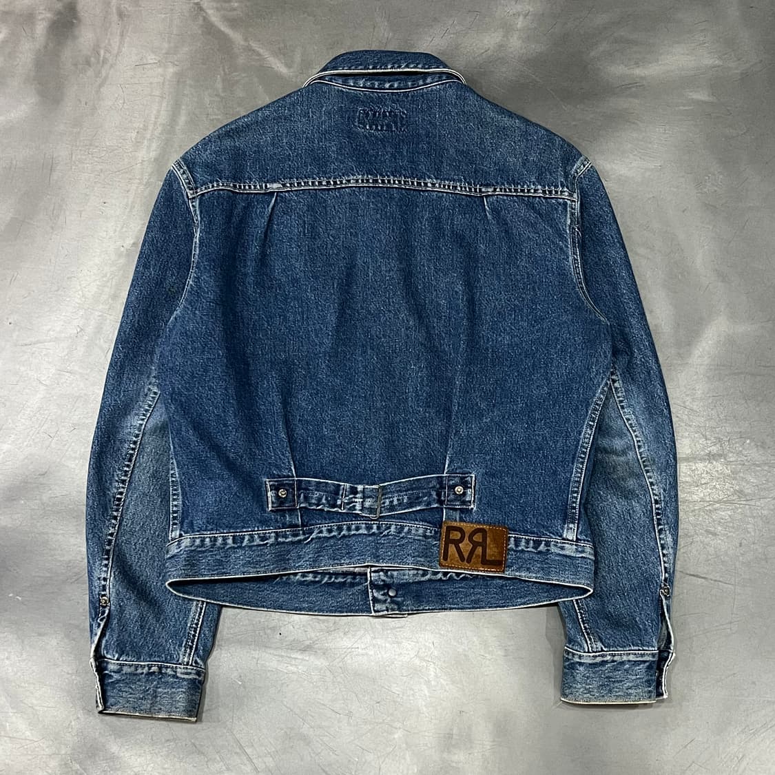  더블알엘 데님 트러커 자켓 y15733 상품이미지2