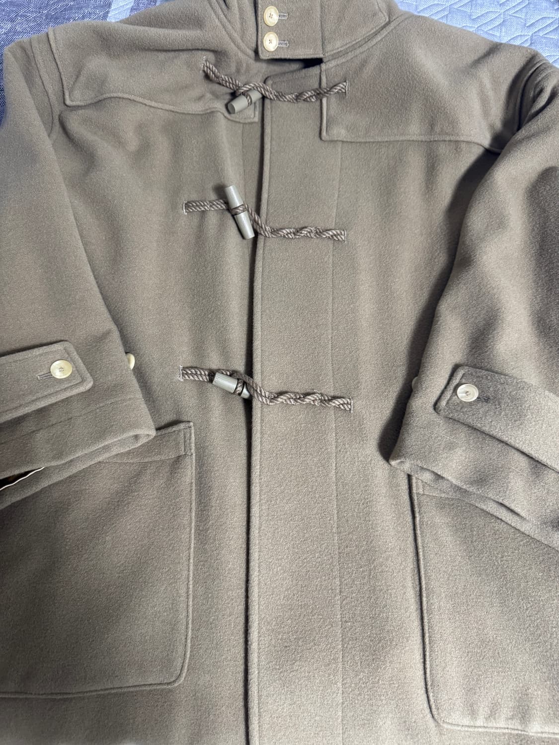 오라리 AURALEE 18AW 울 캐시미어 더플코트 4사이즈 상품이미지4