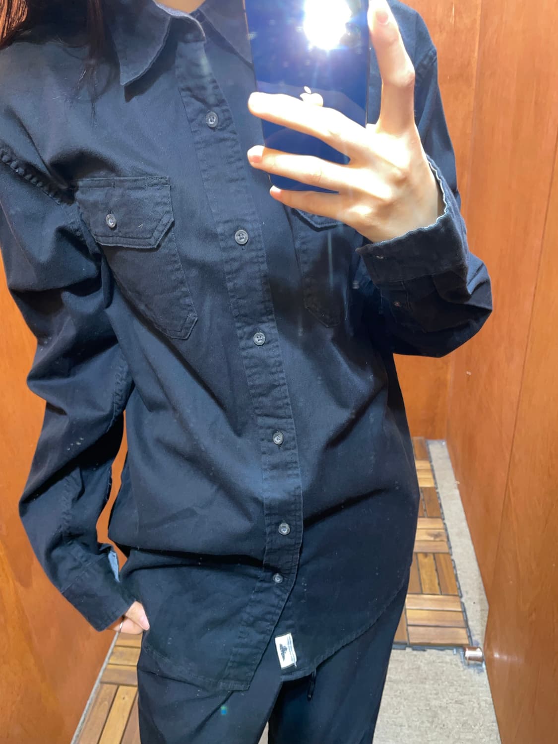 (M) Wrangler 랭글러 워크웨어 코튼 셔츠  상품이미지2