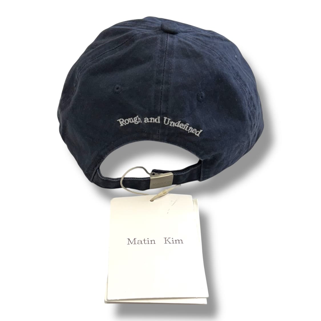 Matin kim 일자 챙 네이비 볼캡 상품이미지2