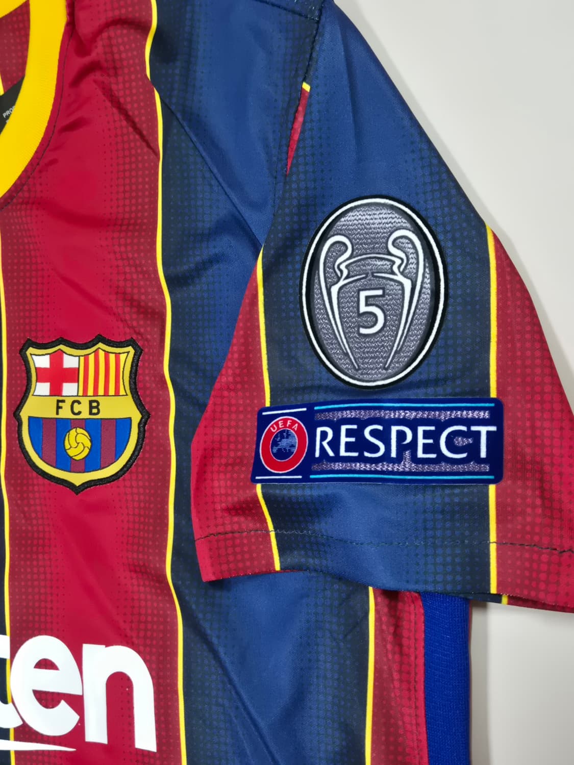 20-21 바르샤 홈킷 프랭키 더 용 유니폼 L 상품이미지6