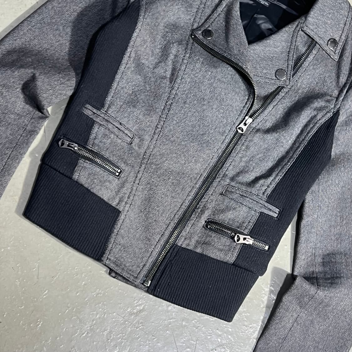 Armani Exchange 더블 라이더 자켓 상품이미지4