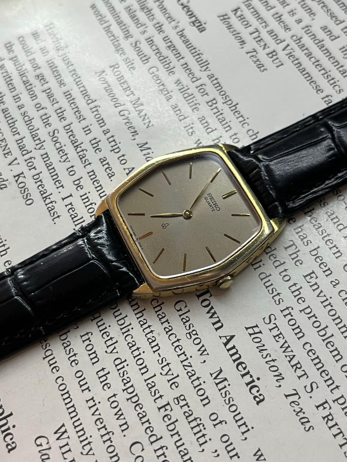 빈티지 세이코 쿼츠 헥사곤  상품이미지2