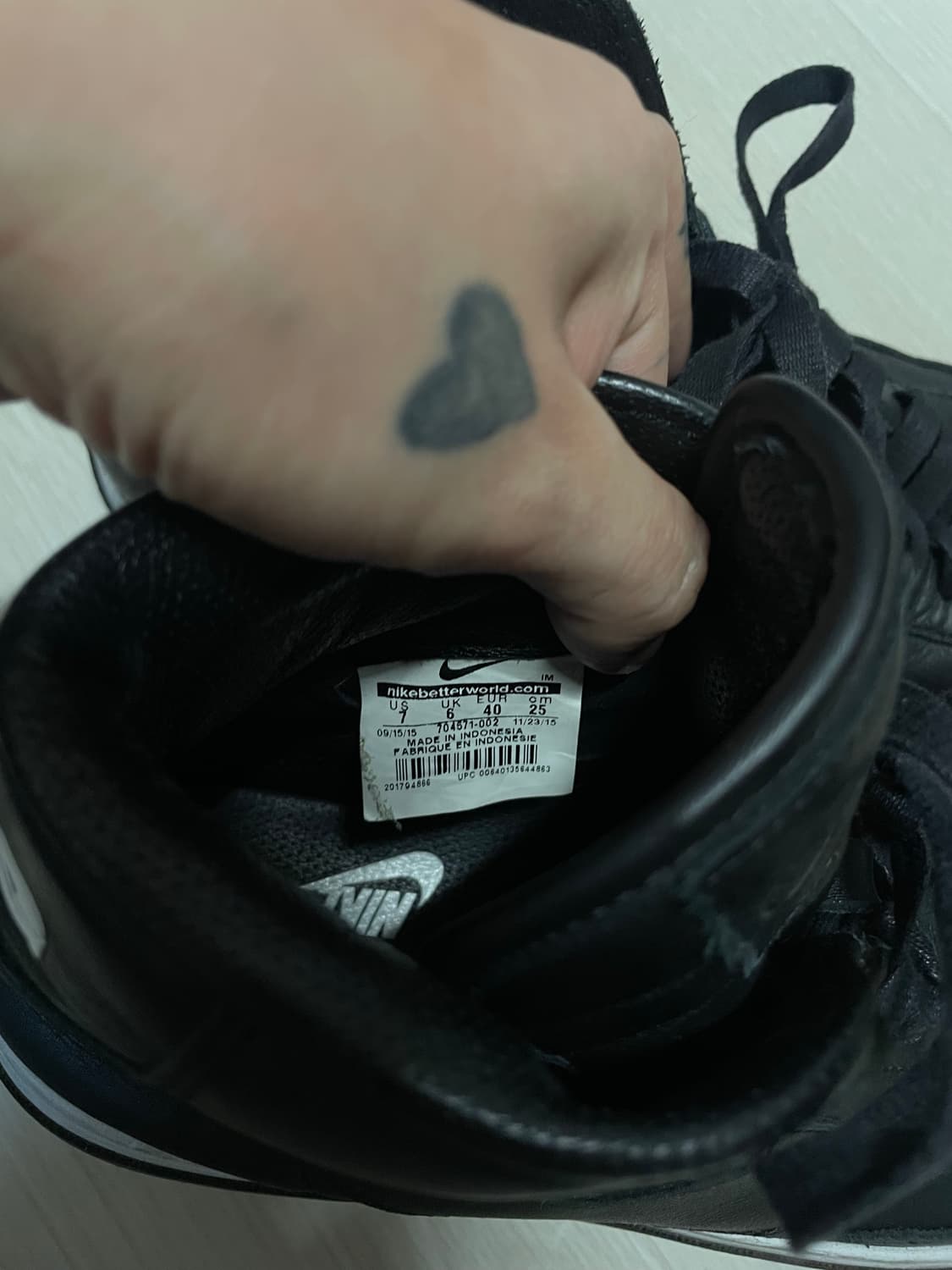 나이키 꼼데가르송 블레이저 250 상품이미지6