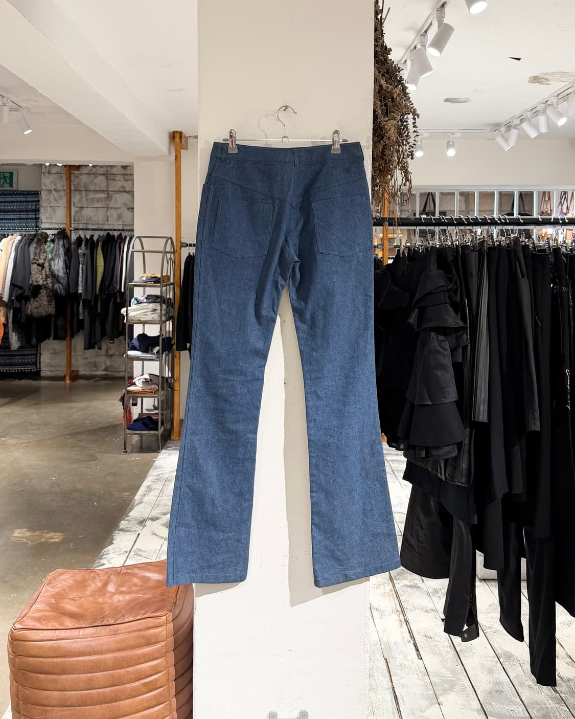 크리스찬 디올 부티크 블루 2002 존 갈리아노 부츠컷 데님 팬츠 상품이미지6