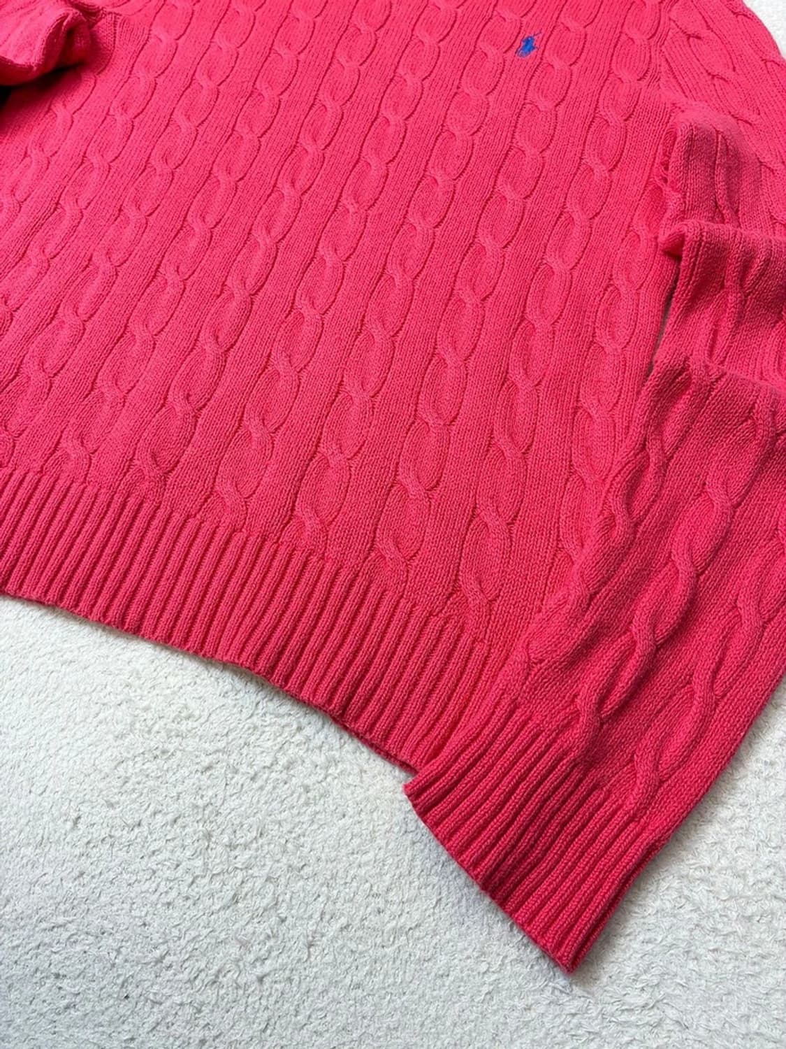 폴로 랄프로렌 케이블 시그니처 로고 니트 PN6204 상품이미지5