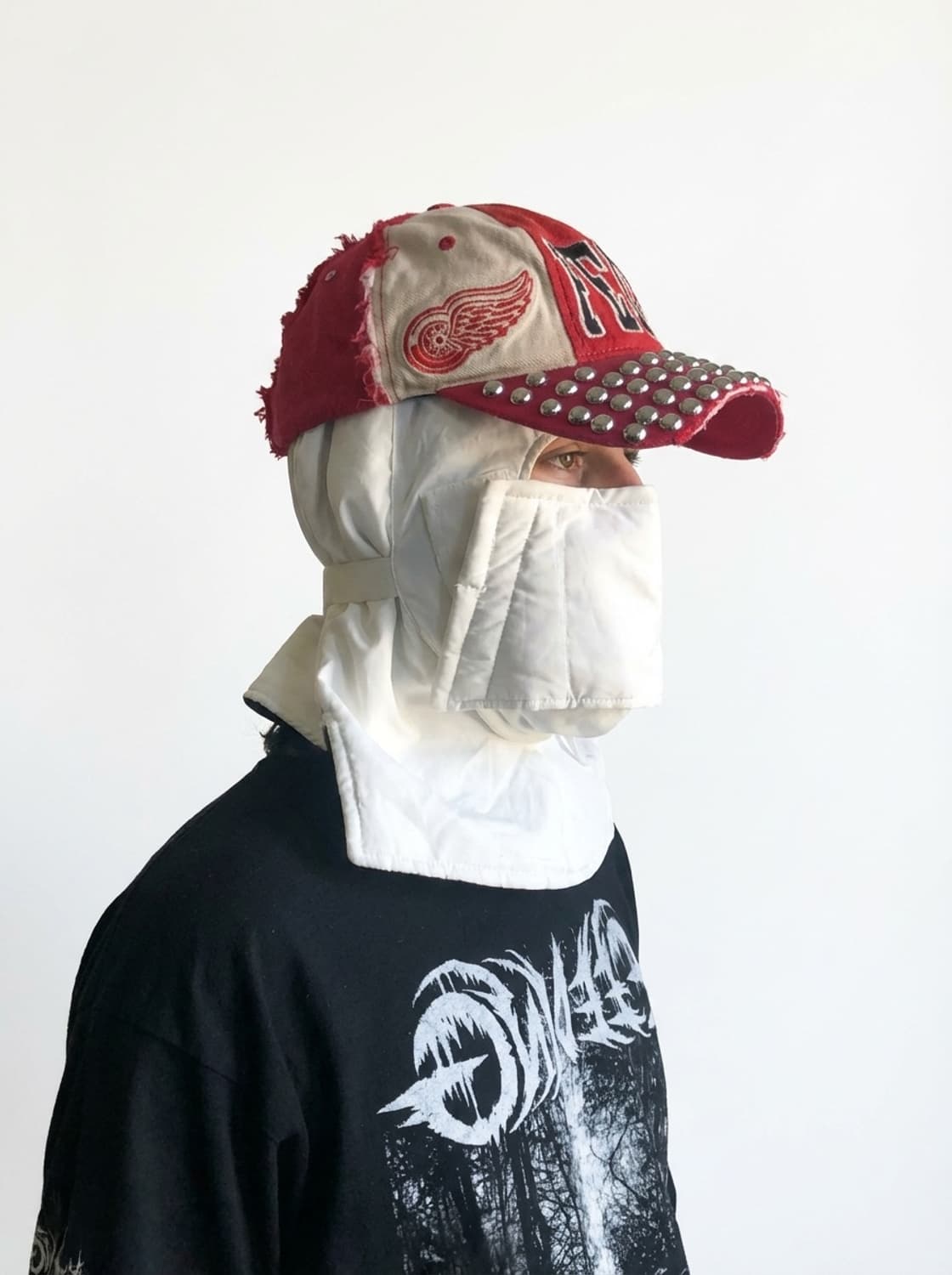 ( 레어) 조슈아자말 레드윙 스터드장식 빈티지 볼캡 상품이미지1