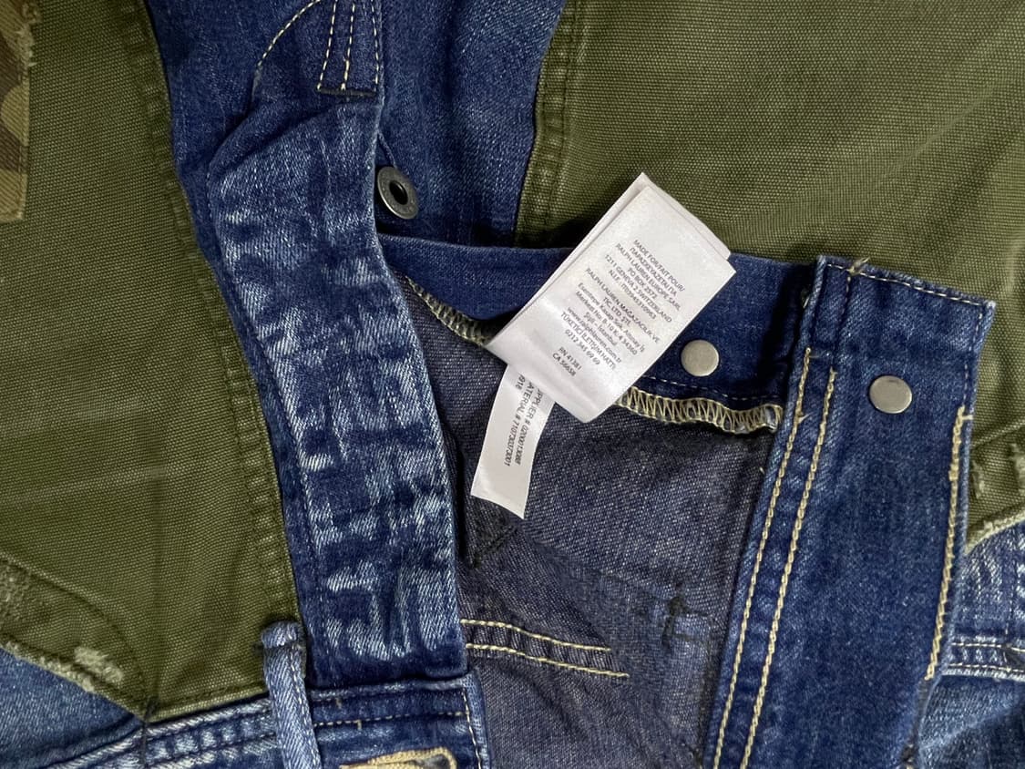 폴로랄프로렌/밀리터리패치 드스트레스드 데님청바지 상품이미지7