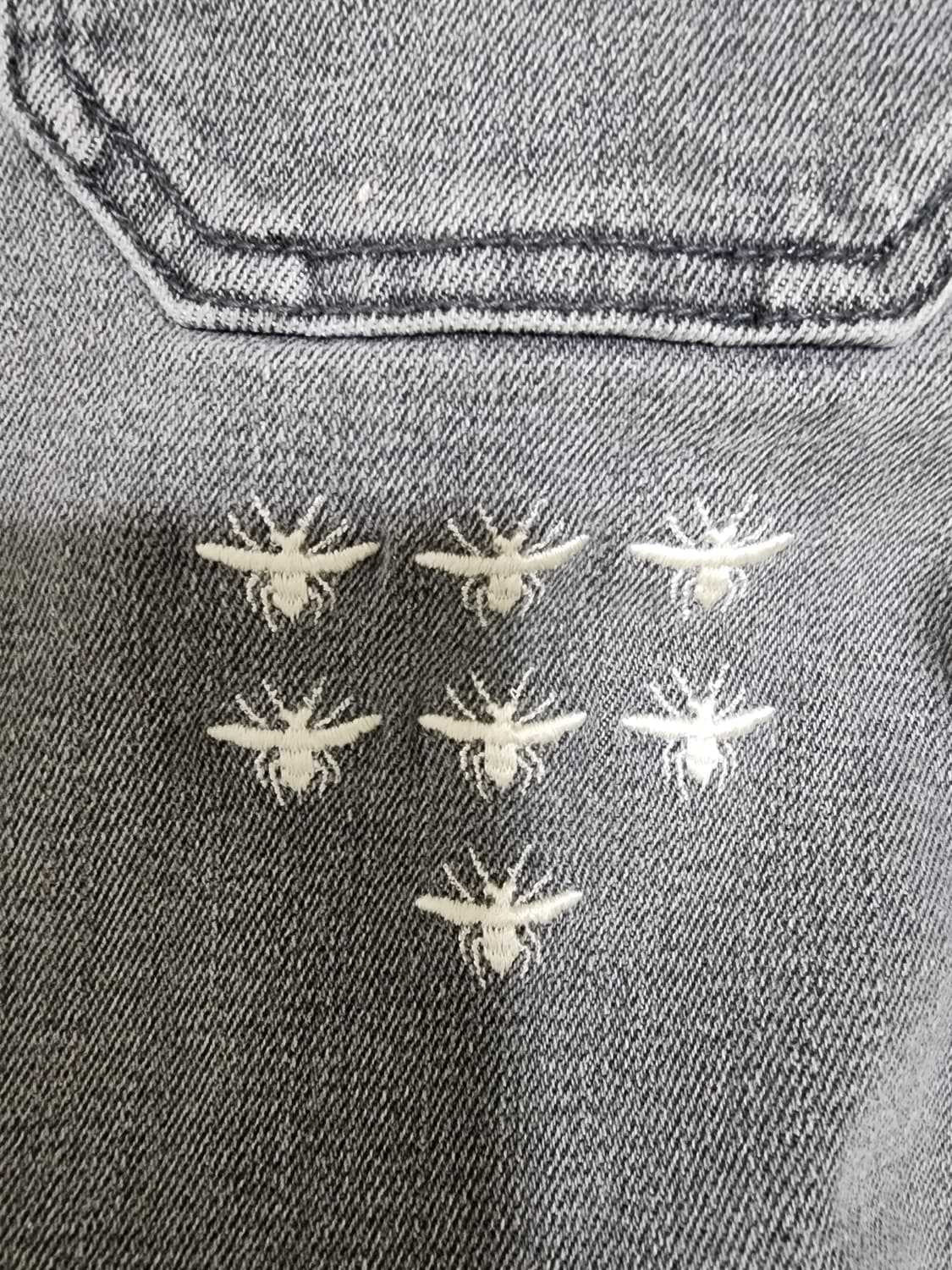 Christian Dior 데님 셔츠 회색 39 100-105사이즈 상품이미지8