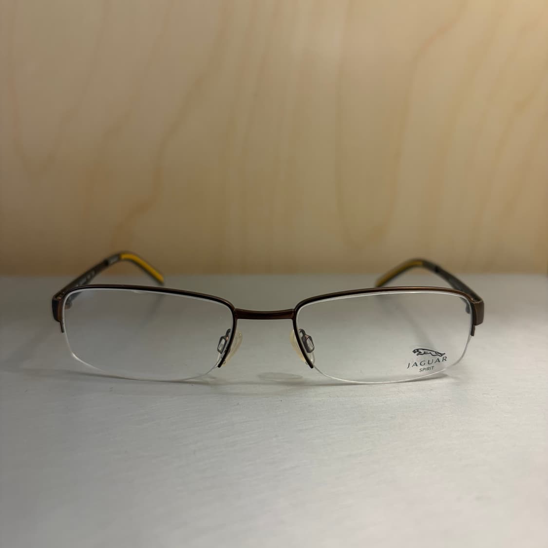 재규어(JAGUAR) SPIRIT 33515-479 브라운 하프림 안경 상품이미지2