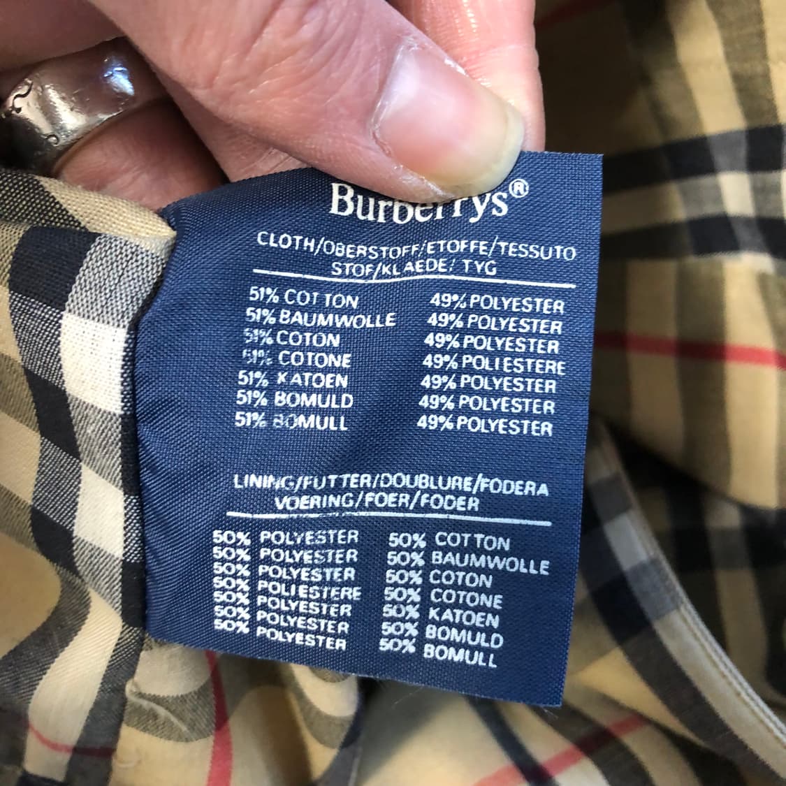 버버리 코트 상품이미지7