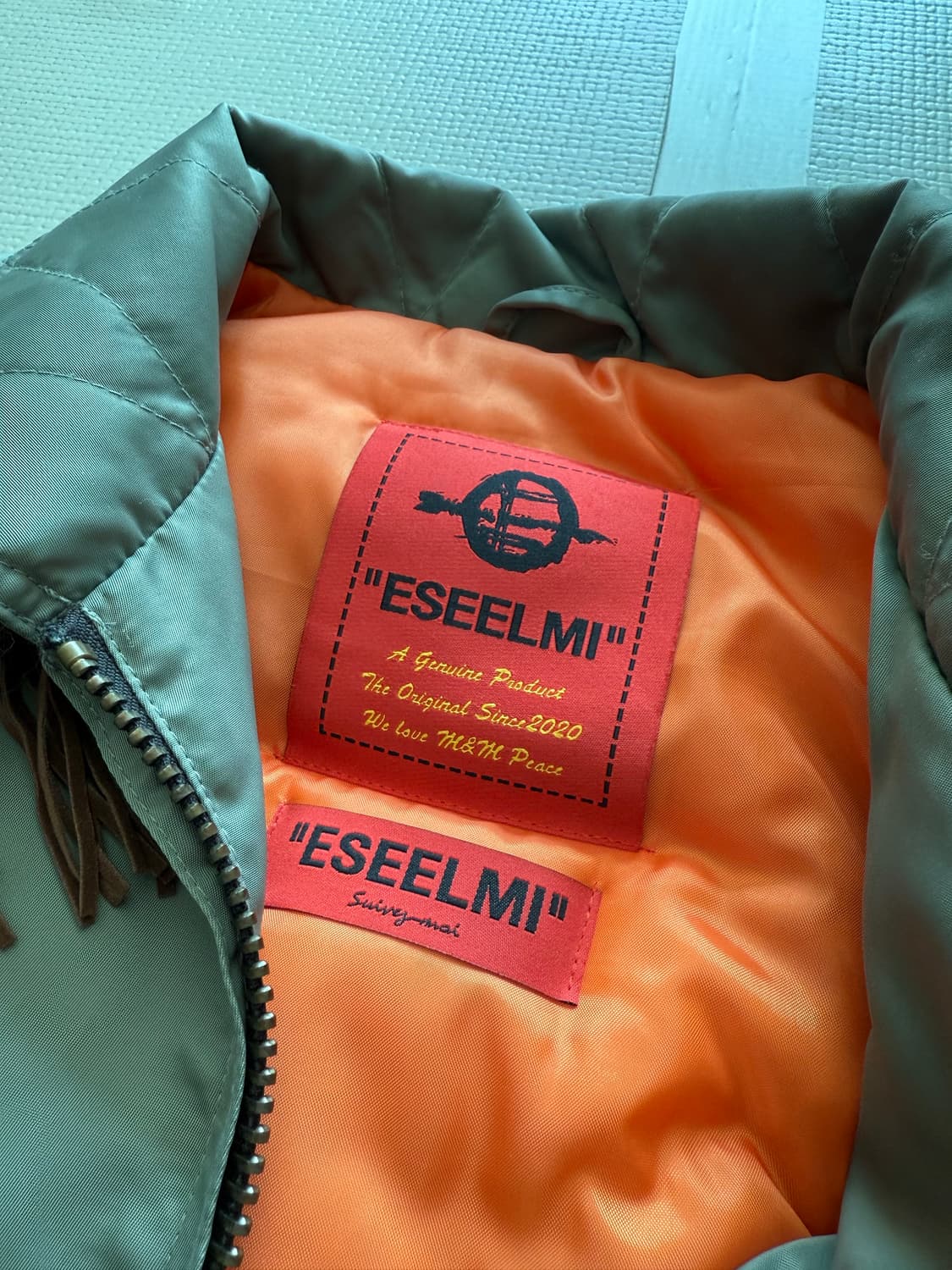 ESEELMI 봄버 자켓 CWU-45/P 상품이미지5