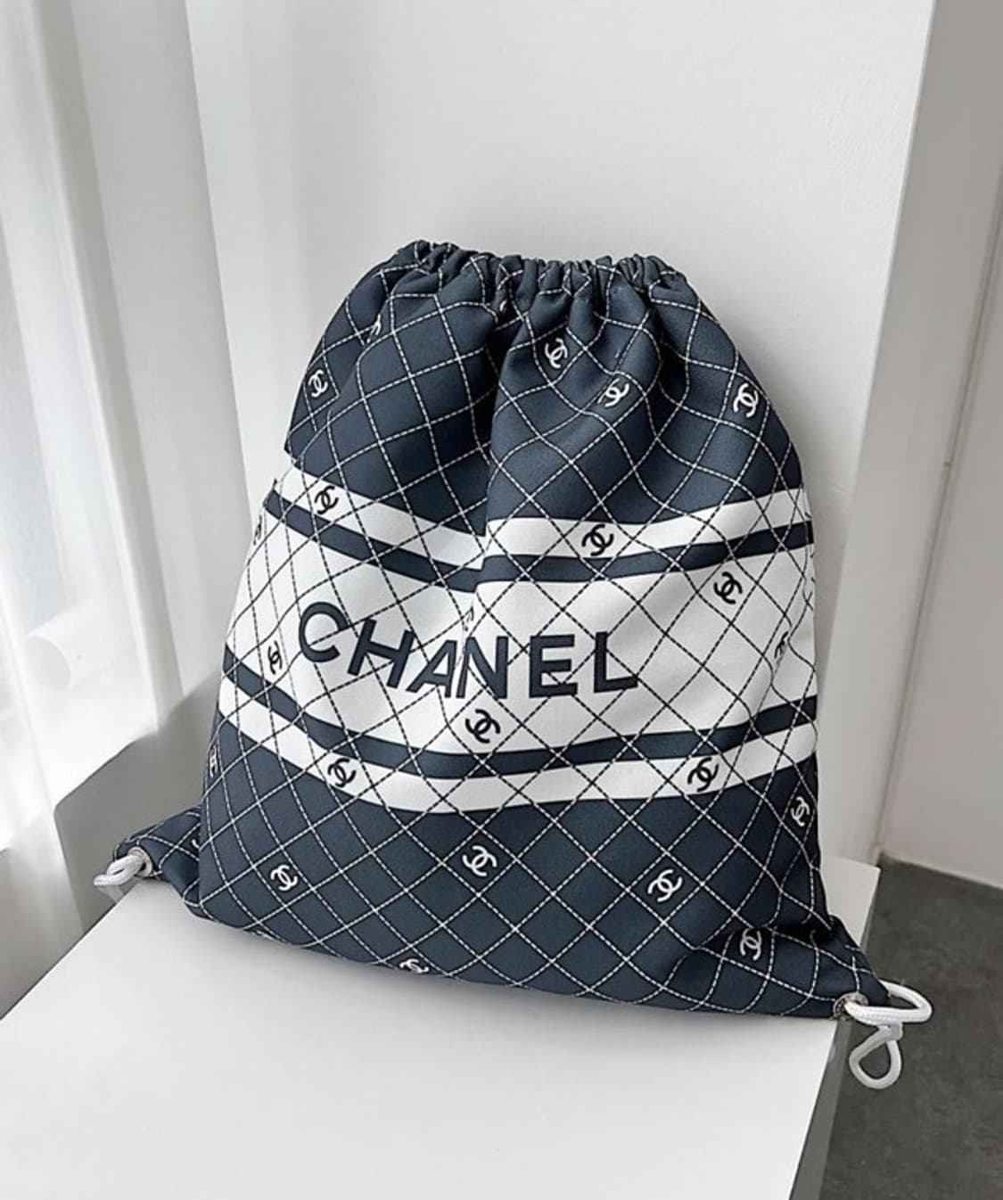 샤넬 뷰티 스트링 백팩 캔버스 상품이미지1