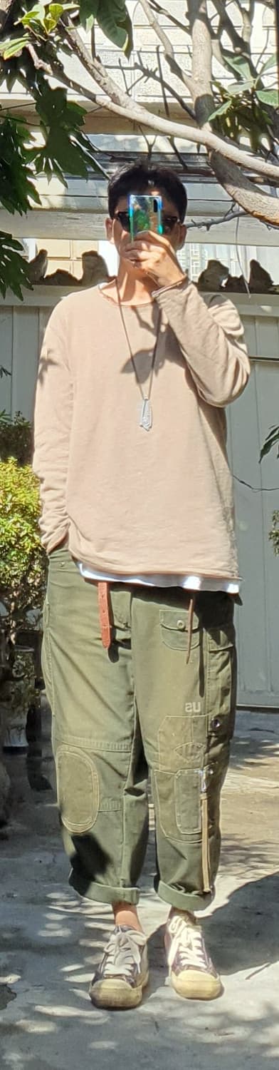 m-65팬츠 빈티지 커스텀 [초기형/ 사이드지퍼/ 썬페이딩] 상품이미지10