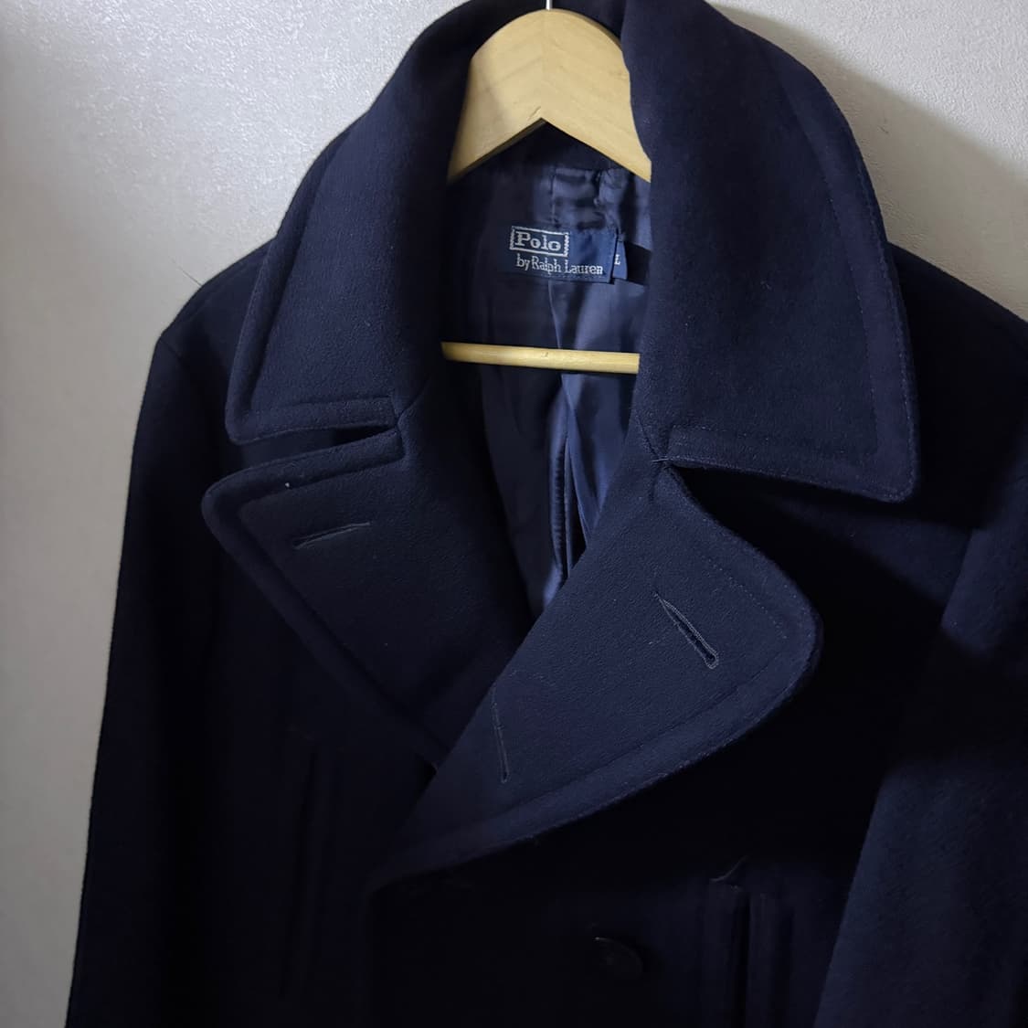 폴로 랄프로렌 해군 클레식 더블 피코트 네이비 L (남성 100) 상품이미지2