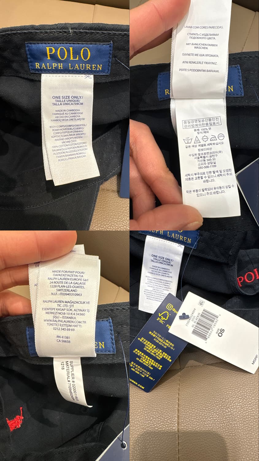 새상품 폴로 랄프로렌 볼캡 상품이미지10