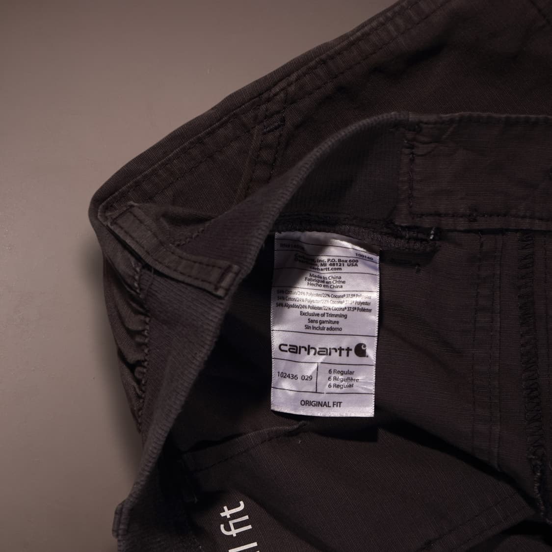 칼하트 카펜터 워크팬츠 상품이미지5