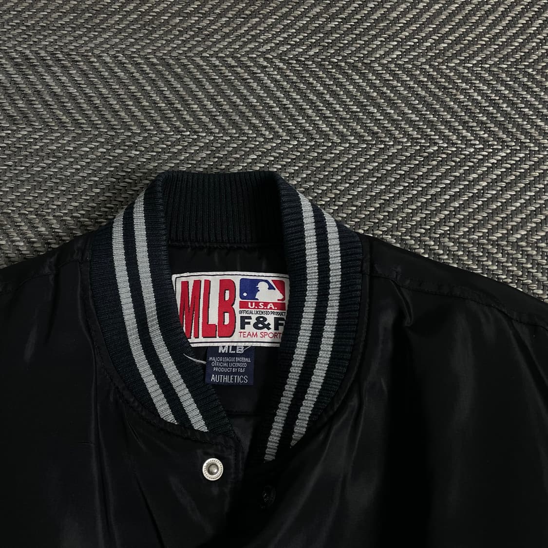 MLB 샌프란시스코 자이언츠 사틴 바시티 자켓y 3426 상품이미지5