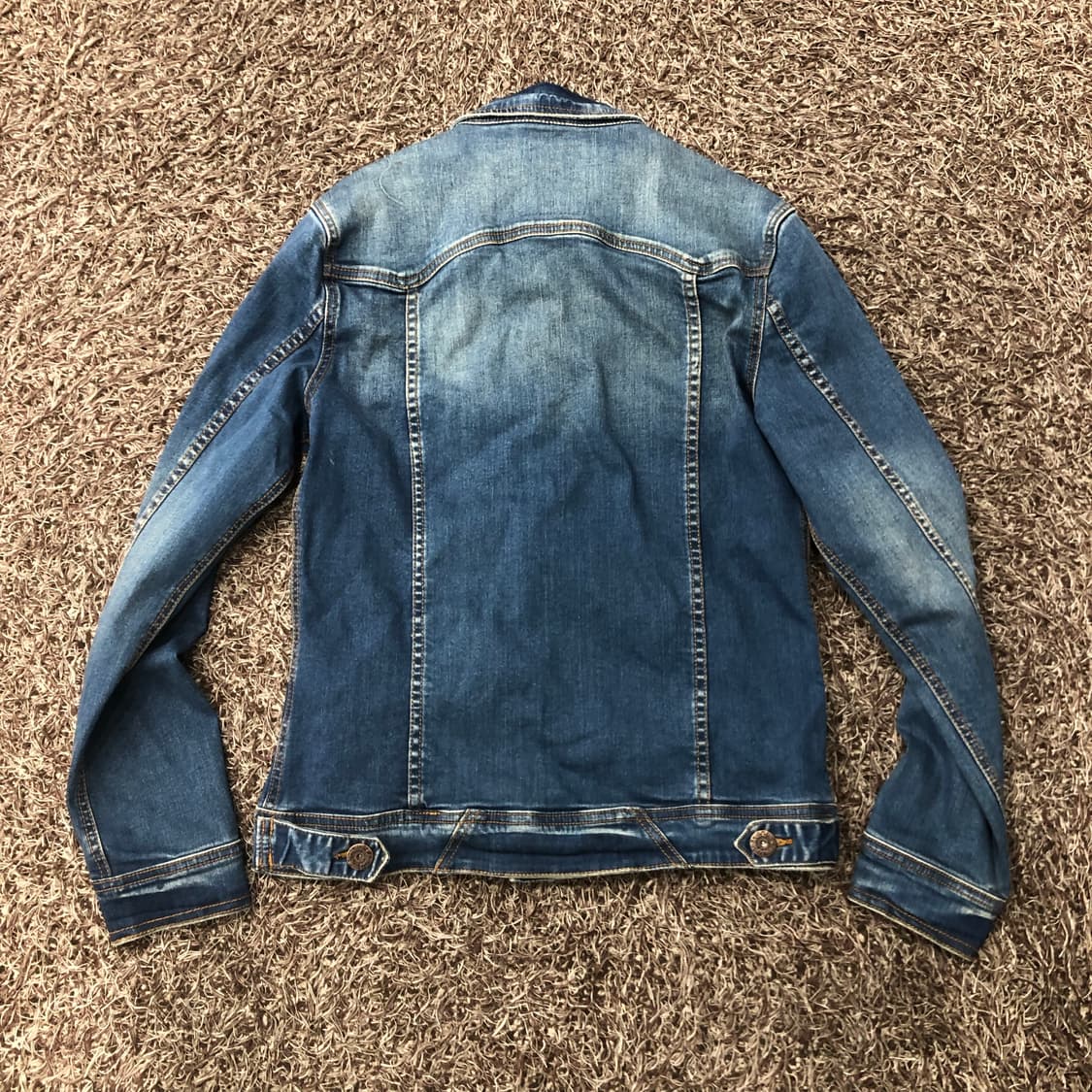 버커루 워싱 데님 자켓 상품이미지4